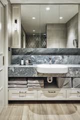 Marble Bathroom Counter Top And Splash Back