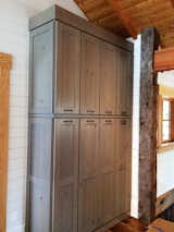 Distressed Knotty Alder Locker storage
