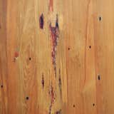 Smooth-sanded, Reclaimed Teak Plank Table
2” thick x 3.1’ wide x 9’ long
We start with the same old growth teak from the late 19th/ early 20th  century structures. We then sand it perfectly smooth and fill all nail holes, mortises and divots with clear epoxy. This splendid table is one of our finest. While all old growth teak brings a universe of golden honey brown patinas into any home-this table literally soaks up sunlight to become the jewel ornament of any room it sits in.
