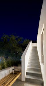 Stairs to the roof