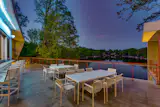 View from terrace to Lake Barcroft