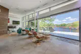 View from Great Room to Lake.