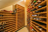 Wine cellar.