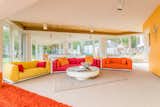 Frontside view of the sectional in all its colorful glory.