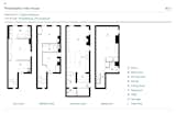 Floor plan of Philadelphia Town House by Trade Architects and General Assembly
