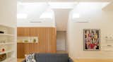 Living room and clerestory windows