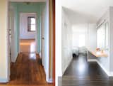 Before and After: Hallway and Bedroom