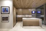 Kitchen, Ceiling Lighting, Refrigerator, and Range Hood  Photo 10 of 12 in Oikos Residence by Design Agency Co. 
