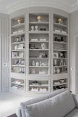 Storage Room and Shelves Storage Type  Photo 7 of 11 in Modern Meets Traditional in This Paris Home by UpSpring PR