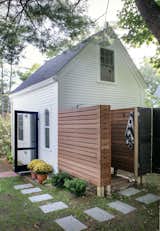 Exterior of the cottage, featuring the Mast Light from Original BTC
