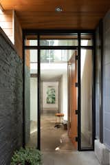 Doors, Metal, Swing Door Type, and Exterior Geometric House - ONE SEED Architecture + Interiors: Front Door  Photo 10 of 17 in Geometric House - ONE SEED Architecture + Interiors by ONE SEED Architecture + Interiors