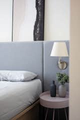 Bedroom, Porcelain Tile Floor, Wall Lighting, and Bed  Photo 18 of 18 in 42 Broadway by Human w/ Design