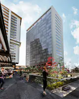 Las Rosas Square by Taller G