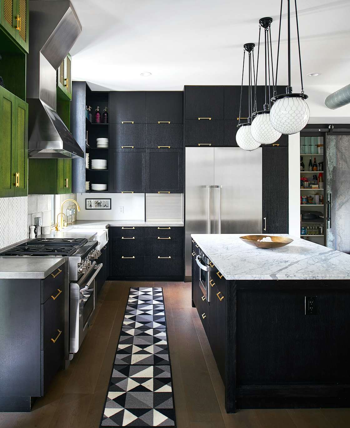 Photo 5 of 6 in Top 5 Homes of the Week With Sleek Black Kitchens from