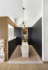 Panoramic suite closet.