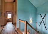 The home was designed to maximize natural light up and down stairs.
