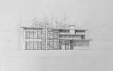 Elevation Sketch  Photo 9 of 19 in Arboreal House by MacCracken Robinson Architects