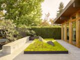 Inspired by Japanese gardens, the outdoor spaces are serene and comforting.