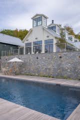 View of the pool area