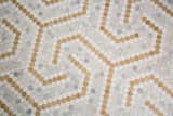 Custom floor tile pattern by Artistic Tile - Riverside Swirl mosaic