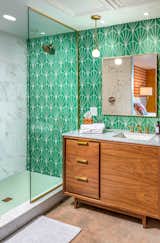 Peek a Boo Bathroom.  ARRIVE Phoenix.  Ceramic tile that wakes you up!