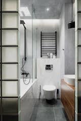 Bath Room  Photo 20 of 22 in Brutal and minimalistic apartment by Kidz Design