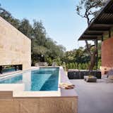 The lap pool, off the kitchen, is one of the home's most serene zones.