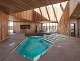&nbsp;A skylight carved into the spa building appropriately fills this relaxation zone with natural light.