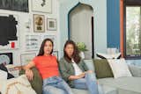 Actor Janina Gavankar and designer Mandy Cheng in the L.A. residence.