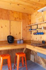 Hawkeye House cabin  kitchen