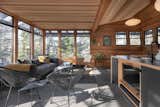 There are treehouse vibes galore in this wood-clad, three-story midcentury house—the entrance is reached by way of an elevated deck, for instance—propped on a hill above the sandy beach-strewn Manzanita. The hosts are designers, and so the interior is inviting and airy, with hues of gray and yellow playing with the abundance of natural light. It may feel secluded here, but Neahkahnie Beach, a more subdued alternative to kayaking at nearby Nehalem Bay State Park, is only a five-minute stroll away.&nbsp;
