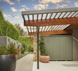 One of the highlights of the Mariposa House’s renovation is a new trellis complemented by heaps of lush vegetation.