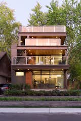 Exterior, Wood Siding Material, Metal Siding Material, Flat RoofLine, Metal Roof Material, Glass Siding Material, and House Building Type  Photos from Lakeview in the Beaches