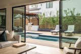 view out courtyard/pool