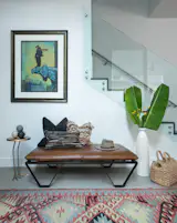 A collected entryway 