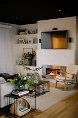 Feature fireplace ........ warm, relaxed Scandi vibes!