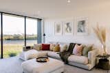 Family lounge with strong connection to the St Kilda wetlands.