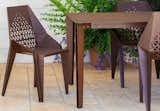 LEGGERO | Corten table & FOGLIA | Corten chair. Designed by Giuseppe Pio D’Altilia, realized by TrackDesign. 