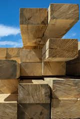 Raw rafters post milling