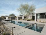 The modern 52' rectangular pool 