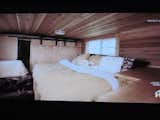 Barn door closet across the entire back, queen cool gel mattress for the best sleep ever