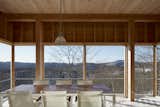 Tremblant ski chalet west oriented screened porch
