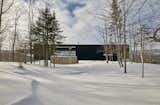 Tremblant ski chalet north elevation