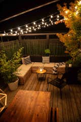 Rear patio