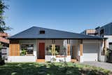 Australian firm Nest Architects drew inspiration from Palm Springs minimalism, California-style bungalows, and Australia's Queenslander homes.