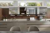 Kitchen, Wood Backsplashe, and Granite Counter  Photo 4 of 11 in Mid-Century 2.0 by Shira Lavi BD