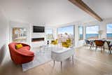 Living room serves up mesmerizing ocean views that change throughout the day