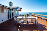 Outdoor, Large Patio, Porch, Deck, Back Yard, Wood Patio, Porch, Deck, and Decking Patio, Porch, Deck Teak Deck with Panoramic Ocean View  Photo 10 of 22 in Sea Spray La Jolla by Drew & Tim Nelson