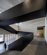 Viewing from the staircase to the atrium  Photo 1 of 16 in ZHI ART MUSEUM by 墨照建筑设计事务所
