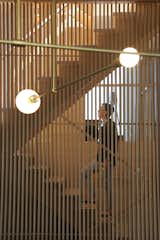 Stair with Wood fins